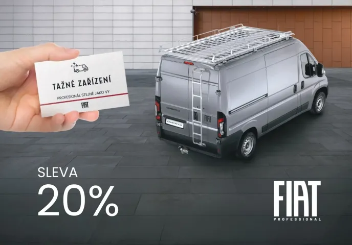 Zvyšte přepravní kapacitu svého vozu Fiat Professional