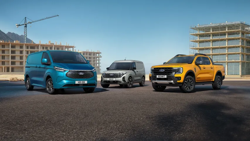 Užitkové vozy Ford  - na naftu, benzin i elektřinu